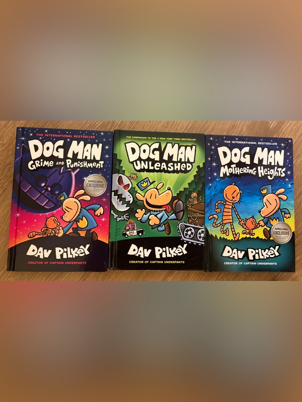 Dog Man books Bundle of 3